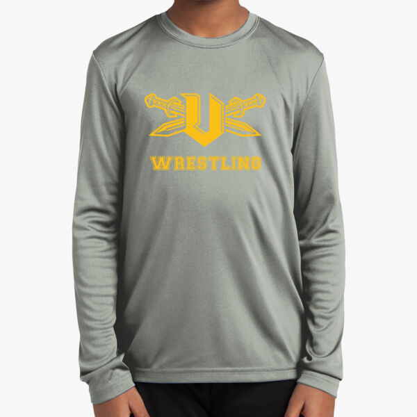Youth Long Sleeve PosiCharge Competitor Tee Thumbnail